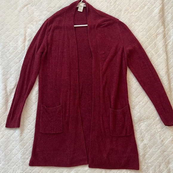 Maroon Cardigan - Picture 1 of 6